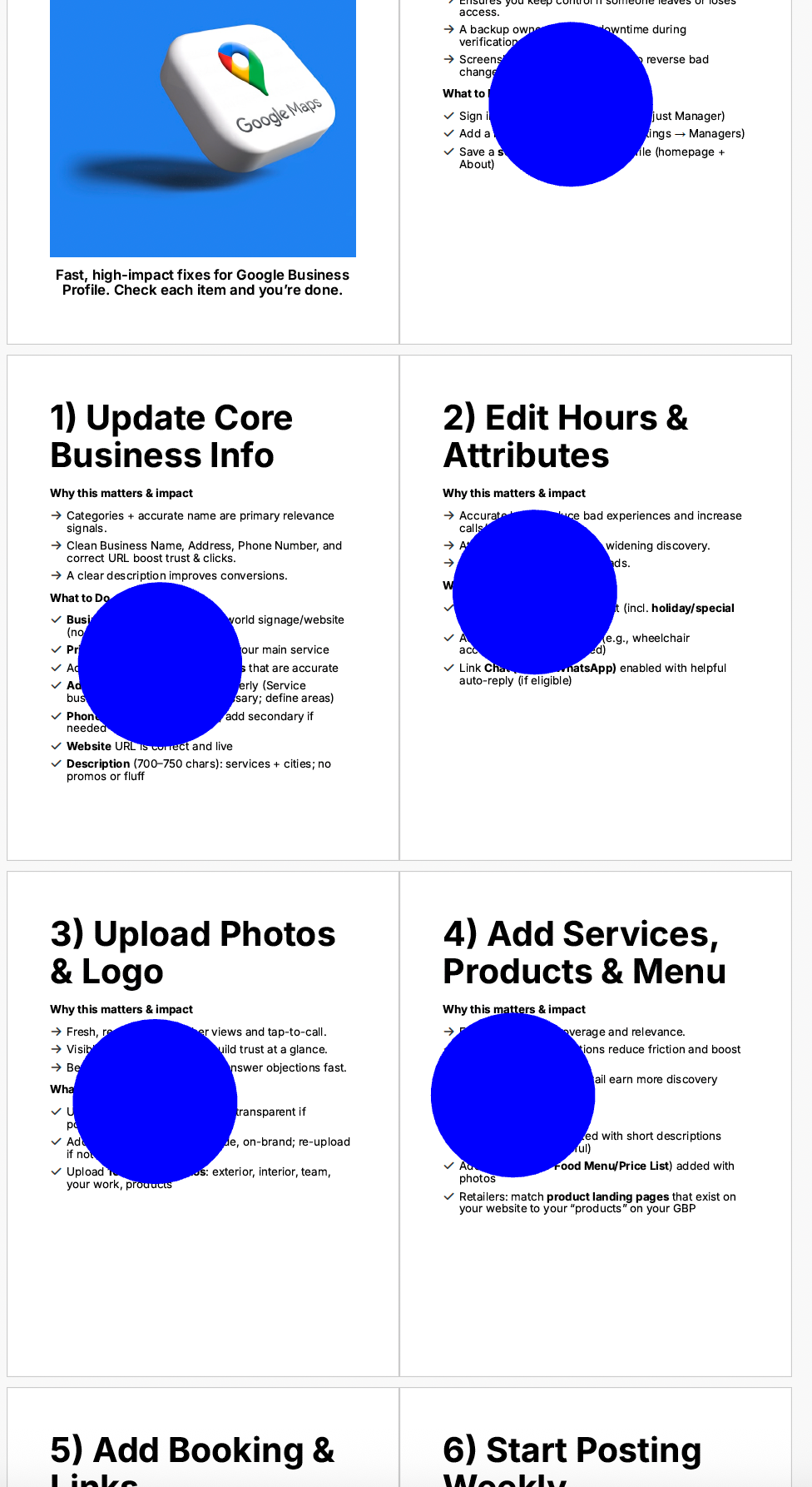 Google Business Profile Quick-Fix Checklist (2026 Edition)