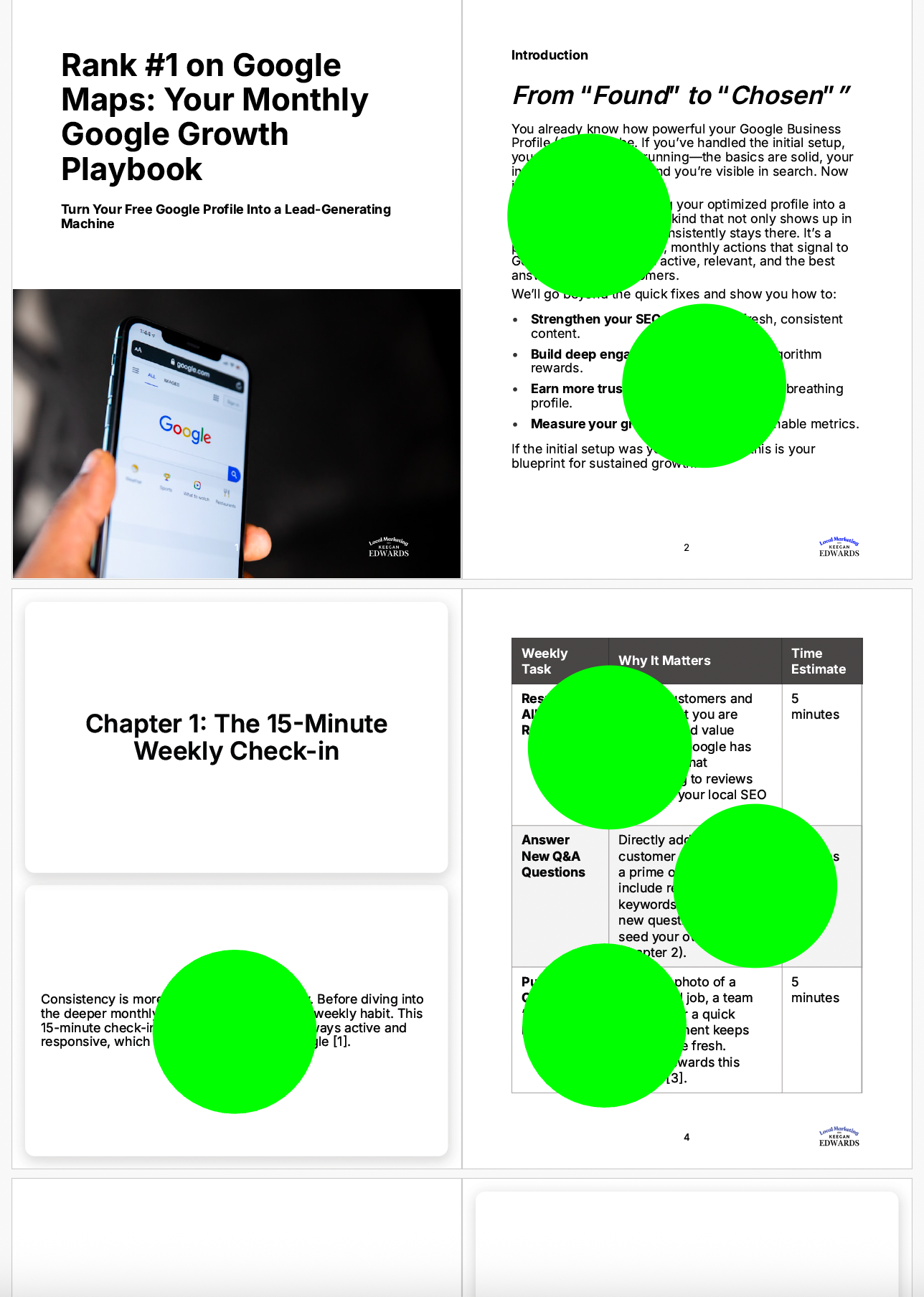 Rank #1 on Google Maps: Your Monthly Google Growth Playbook