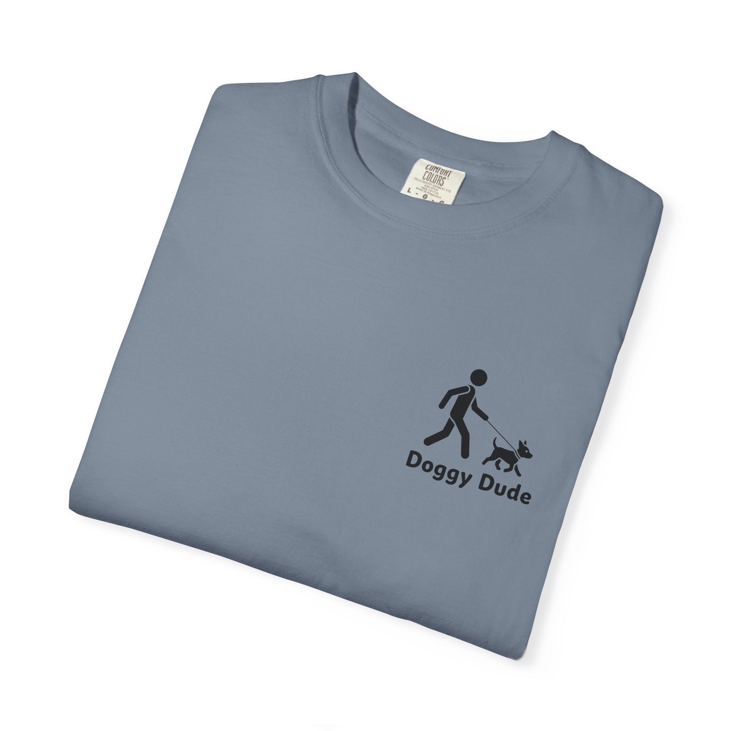 Doggy Dude T-Shirt — Funny Dog Walk Graphic Tee