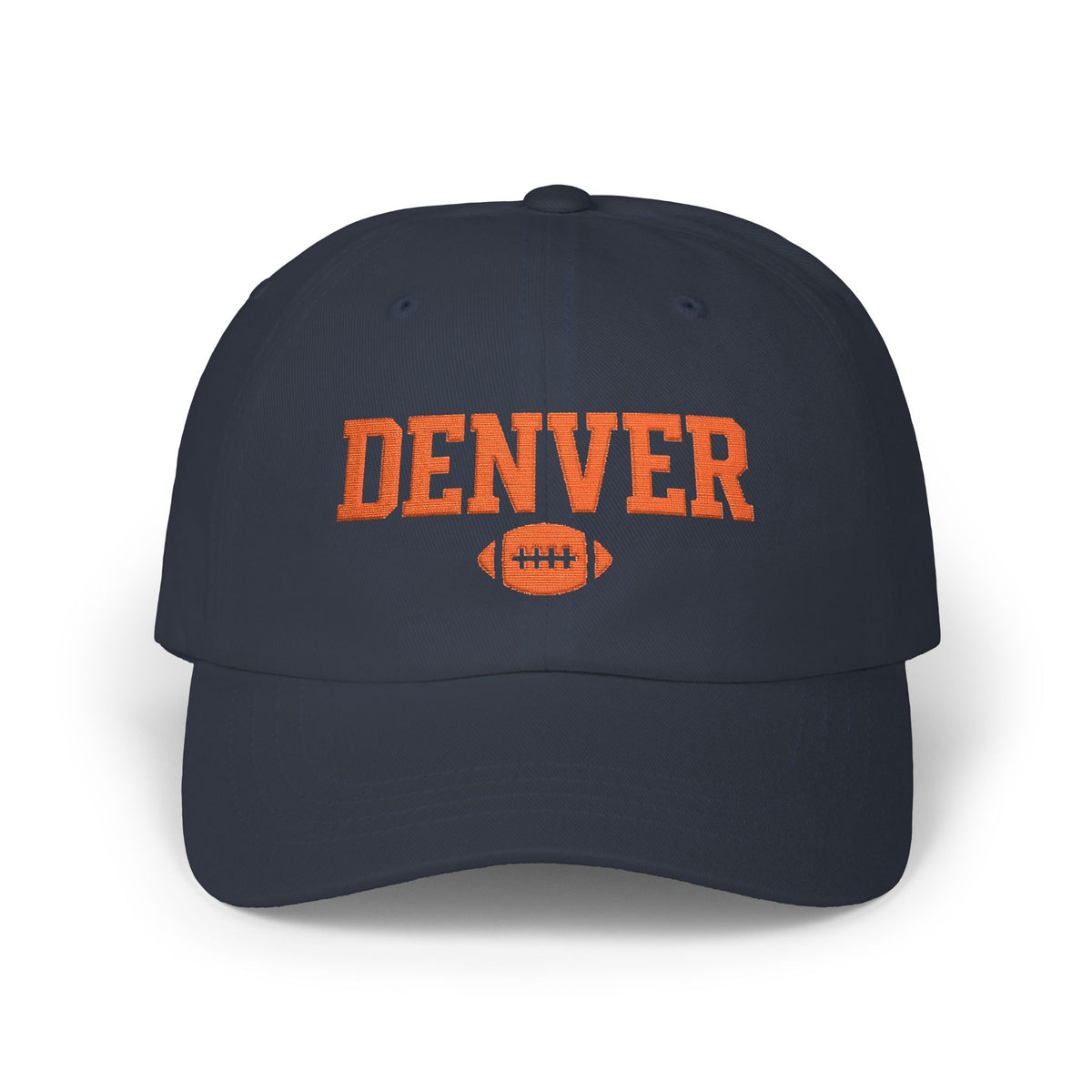 Denver Football Dad Cap — Classic Embroidered Dad Hat