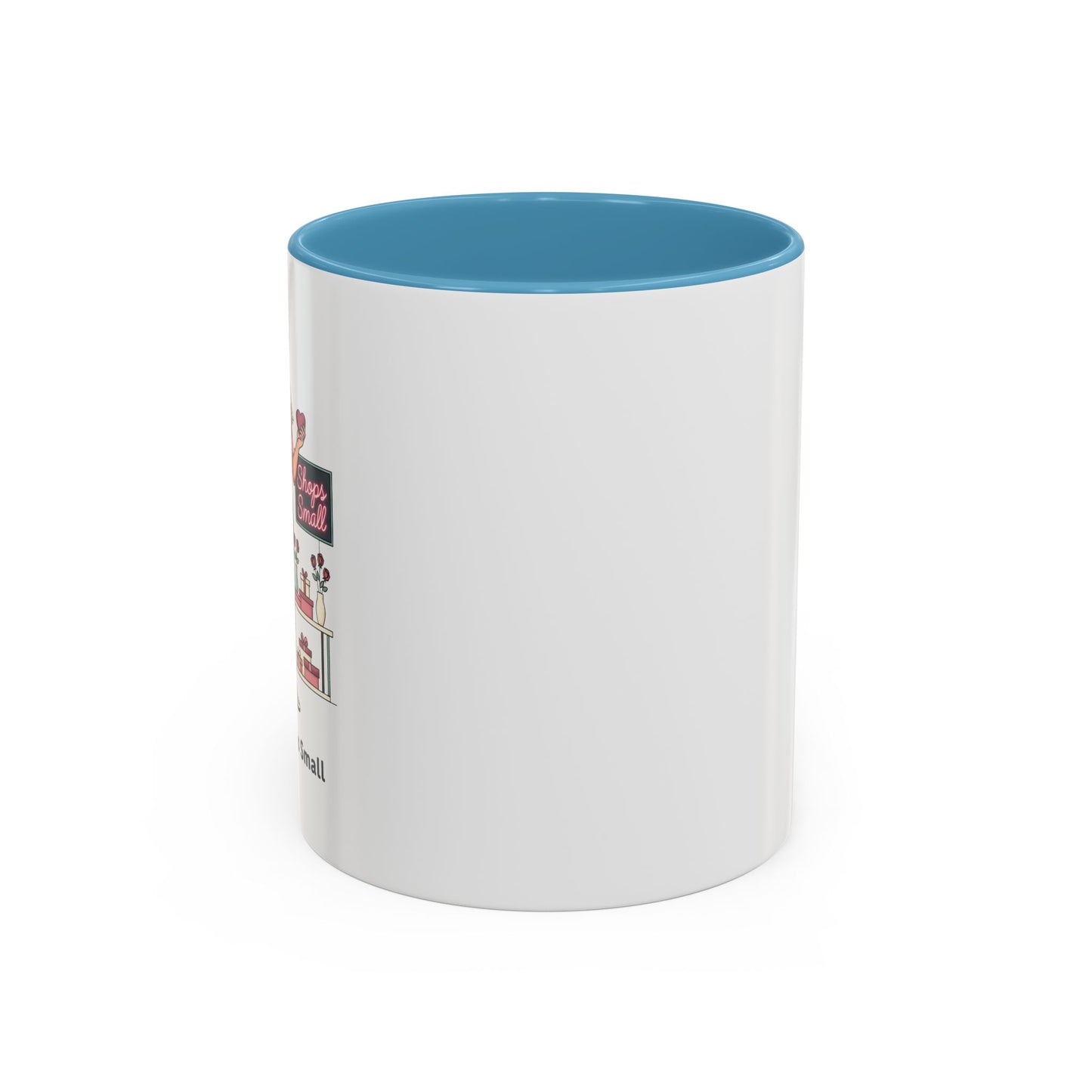Cupid Shops Small Accent Coffee Mug — Valentine’s Day Small Business Support Gift