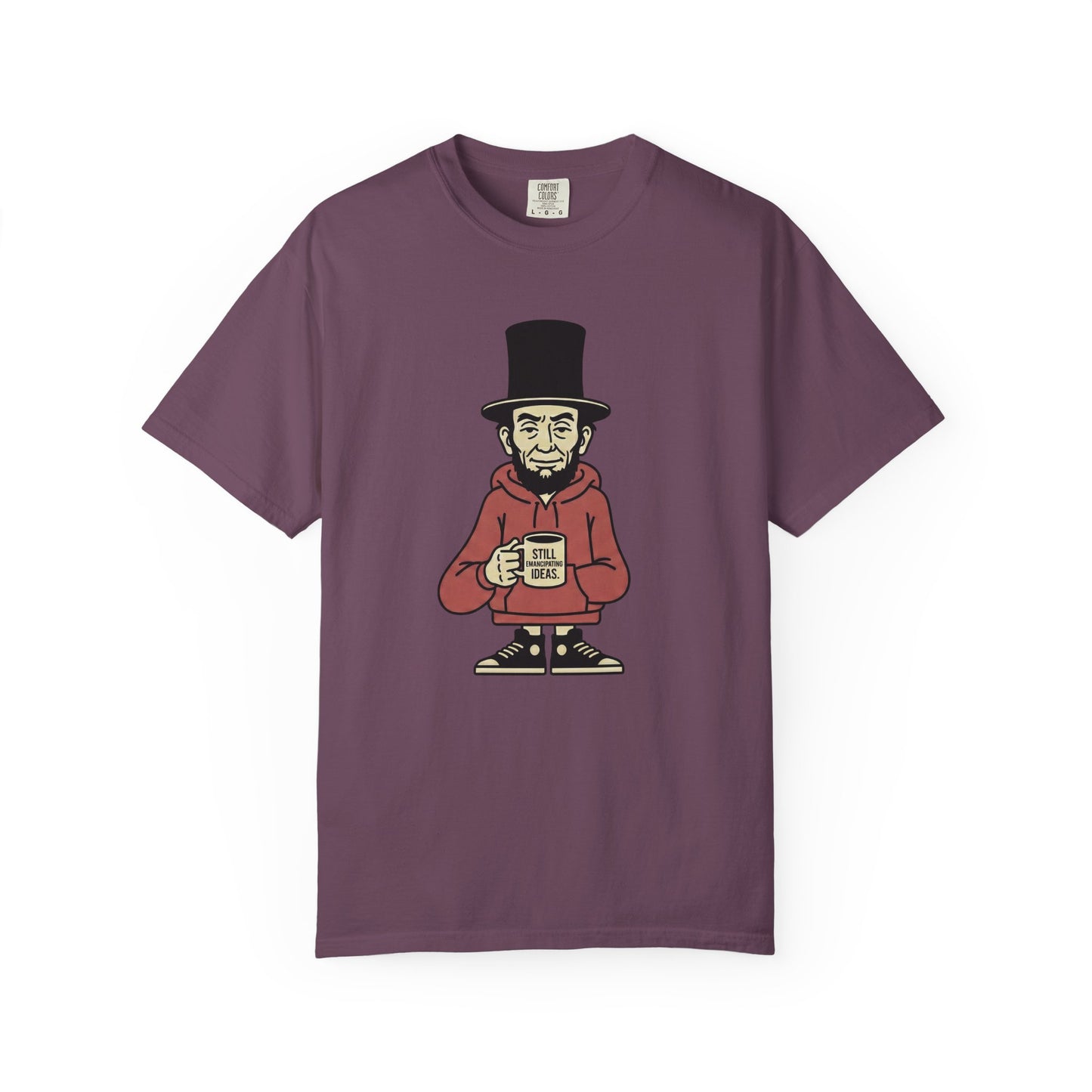 Abraham Lincoln 'Still Emancipating Ideas' T-Shirt