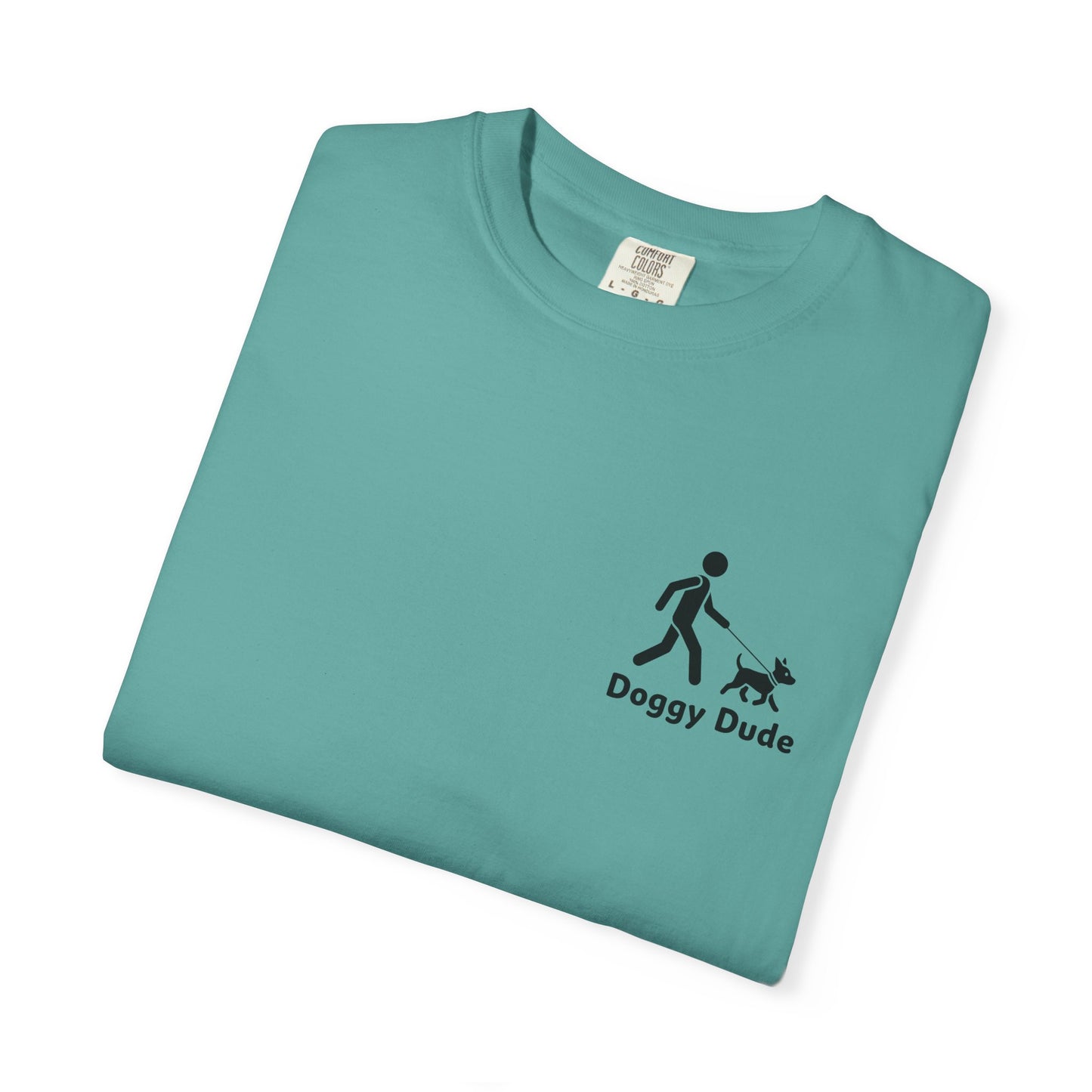 Doggy Dude T-Shirt — Funny Dog Walk Graphic Tee