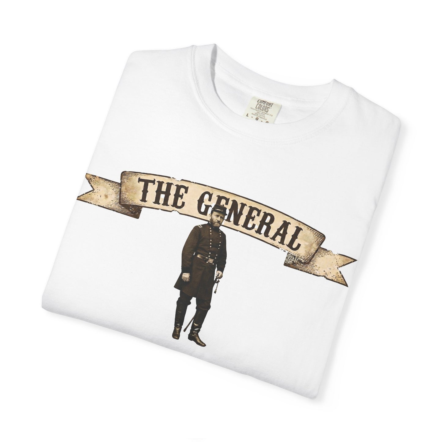 The General Ulysses S. Grant T-Shirt — Vintage Military Silhouette Tee
