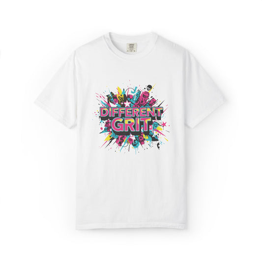 Different Grit Graphic T-Shirt — Colorful Urban Streetwear Tee