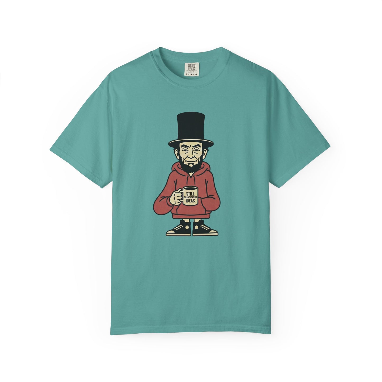 Abraham Lincoln 'Still Emancipating Ideas' T-Shirt