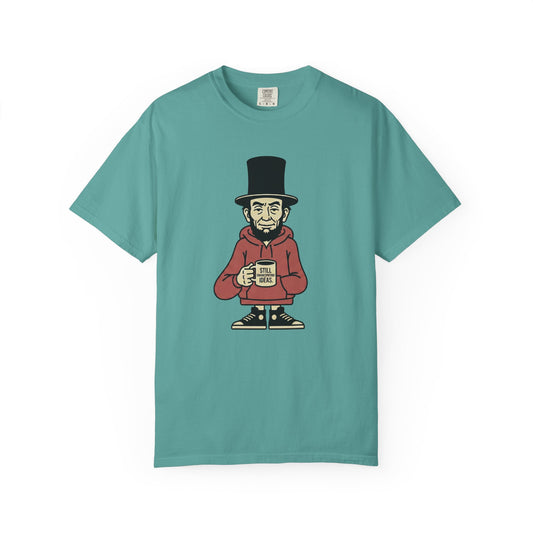 Abraham Lincoln 'Still Emancipating Ideas' T-Shirt