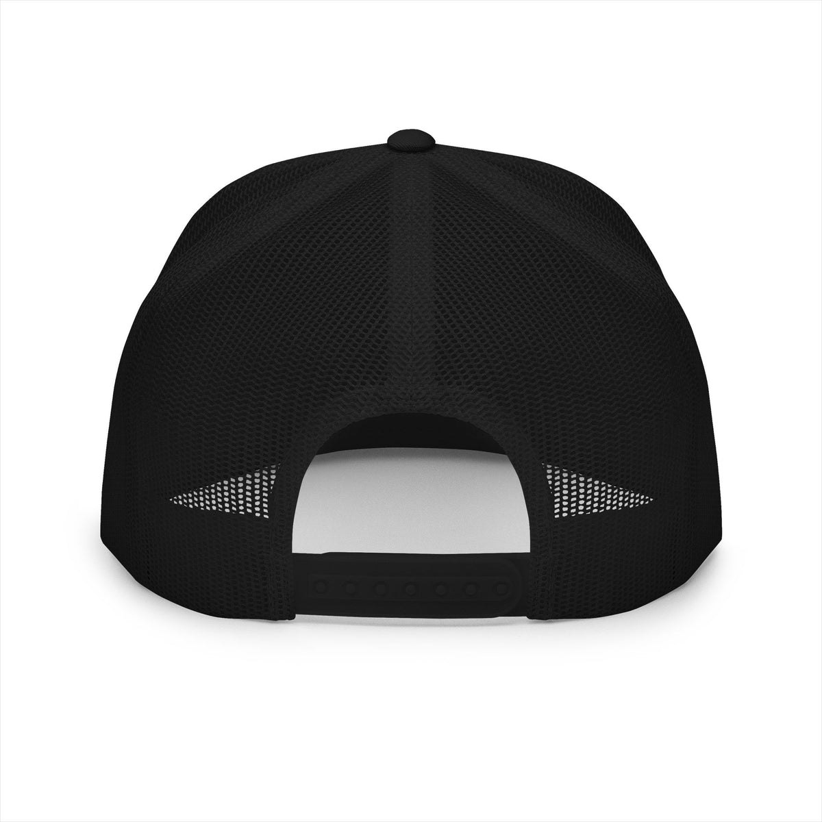 Rink Rat Hockey Tailgate Trucker Cap — Vintage Red Script with Mouse Logo