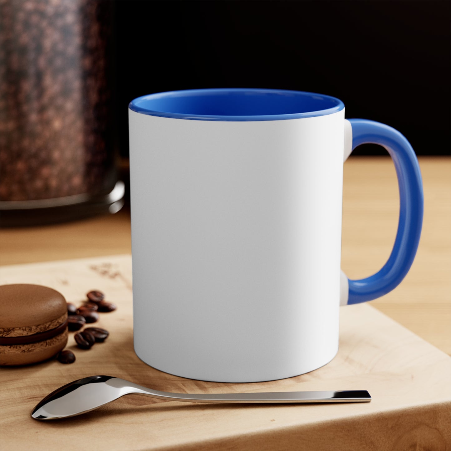 Shop Local 'Like Honest Abe' Accent Mug — Patriotic Small Business Coffee Cup
