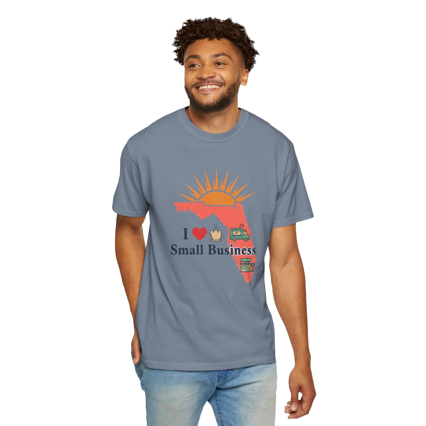 Florida I Love Small Business T-Shirt
