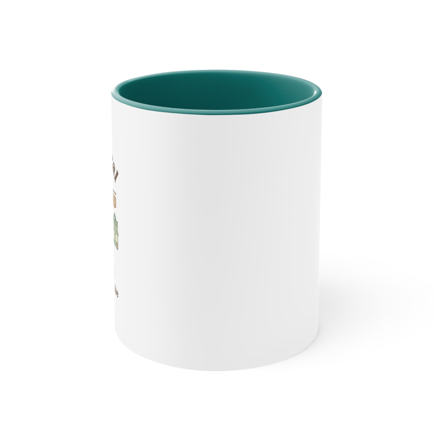 Shop Local 'Like Honest Abe' Accent Mug — Patriotic Small Business Coffee Cup