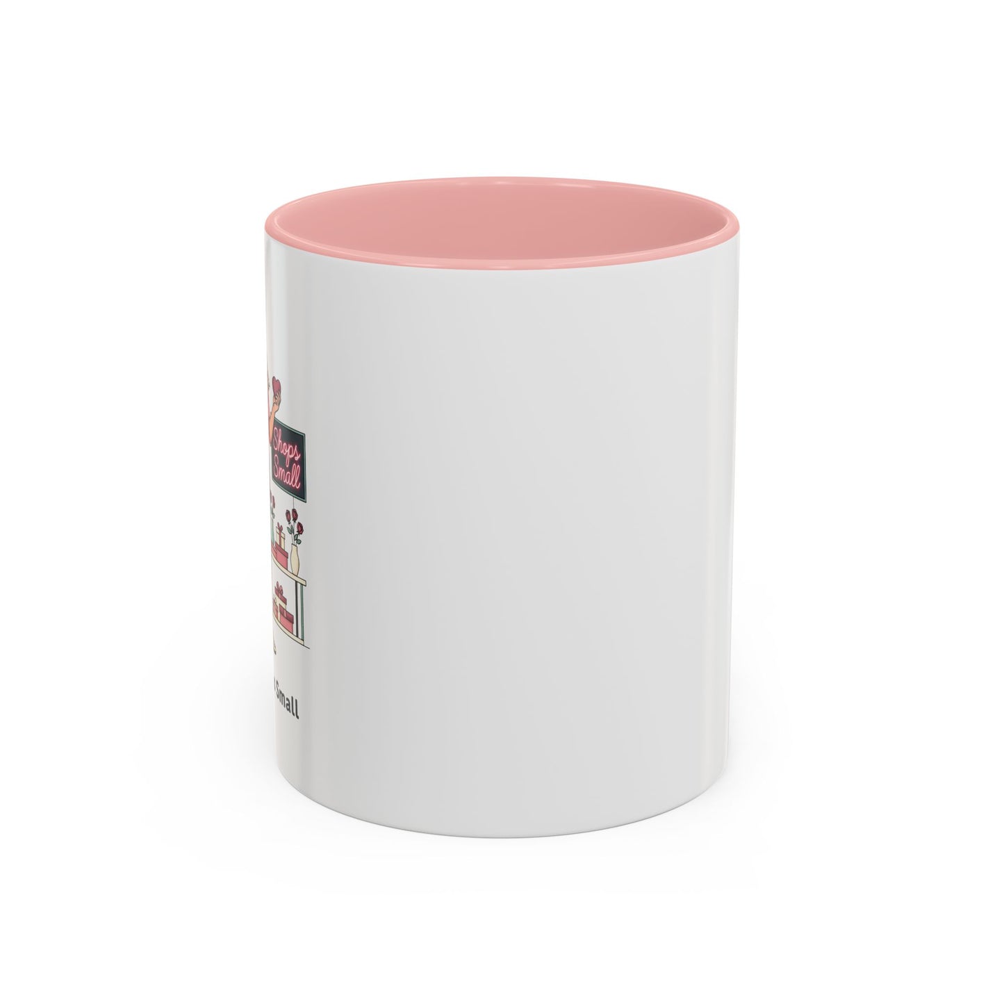 Cupid Shops Small Accent Coffee Mug — Valentine’s Day Small Business Support Gift