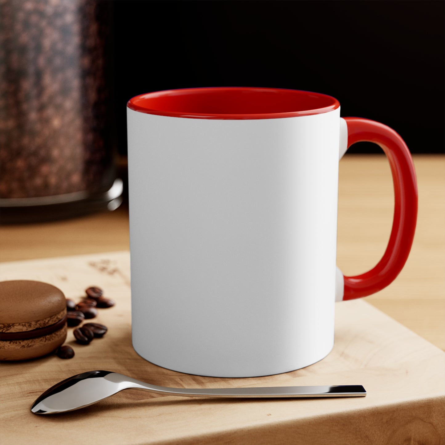 Shop Local 'Like Honest Abe' Accent Mug — Patriotic Small Business Coffee Cup