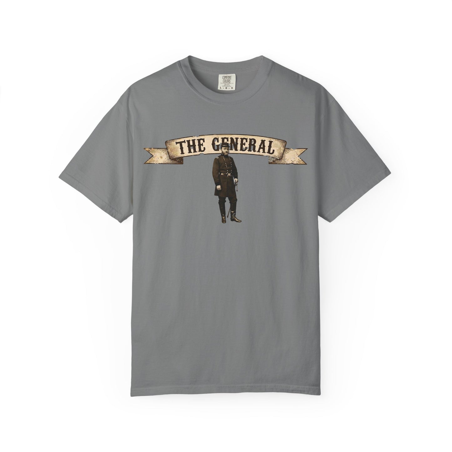 The General Ulysses S. Grant T-Shirt — Vintage Military Silhouette Tee
