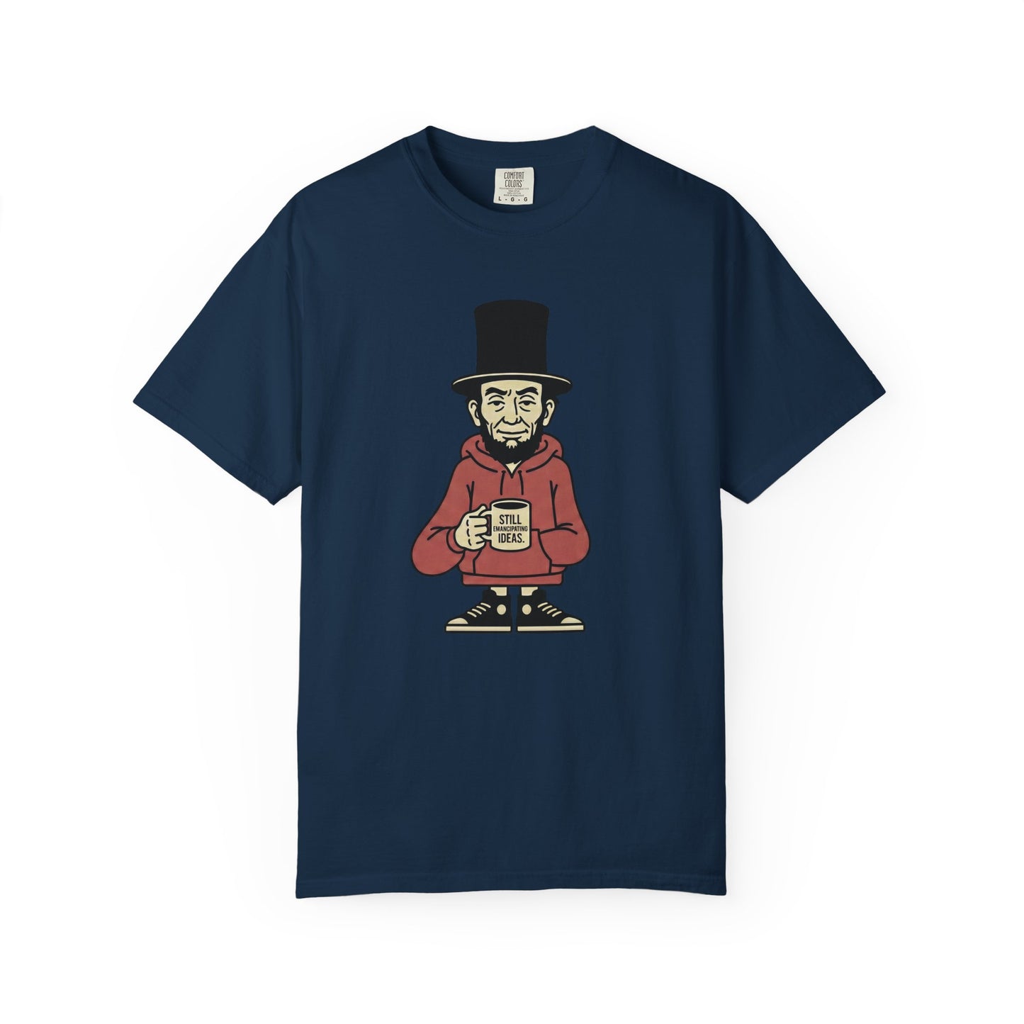 Abraham Lincoln 'Still Emancipating Ideas' T-Shirt