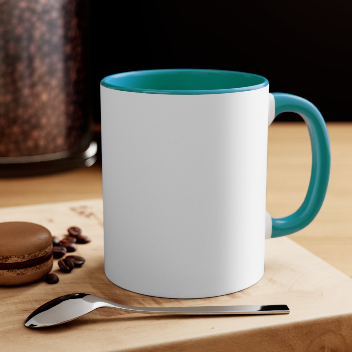 Shop Local 'Like Honest Abe' Accent Mug — Patriotic Small Business Coffee Cup