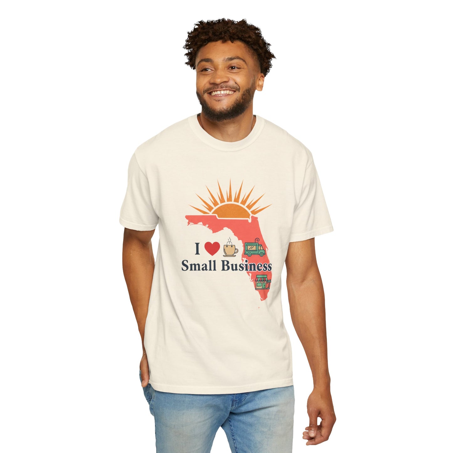 Florida I Love Small Business T-Shirt