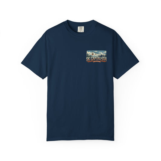 Ski Capital USA Colorado T-Shirt — Colorado Ski State Graphic Tee