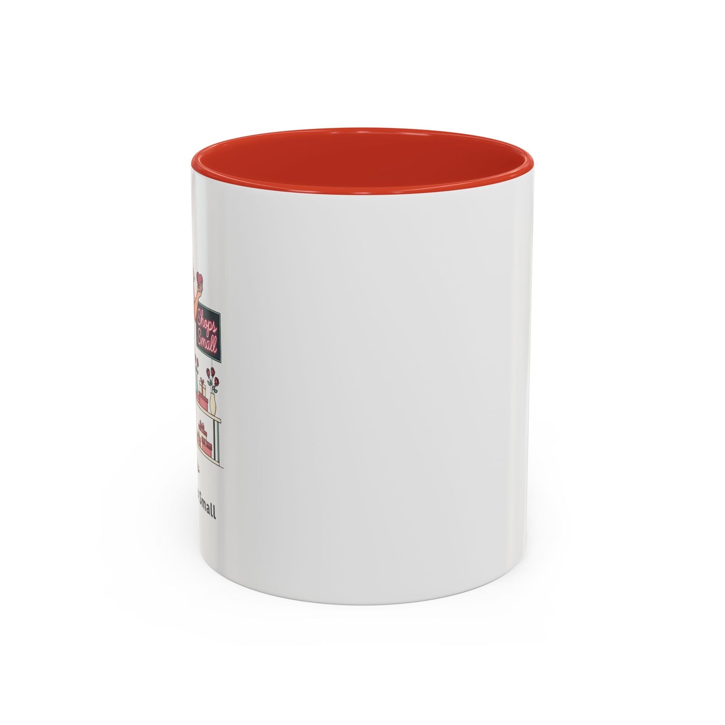 Cupid Shops Small Accent Coffee Mug — Valentine’s Day Small Business Support Gift