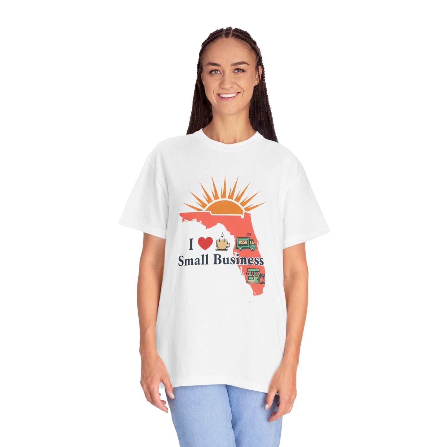 Florida I Love Small Business T-Shirt