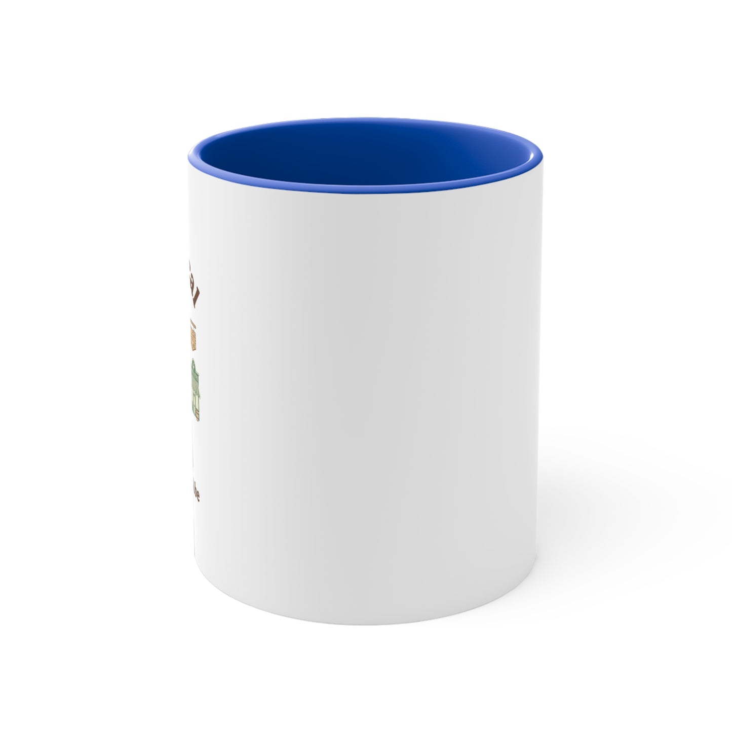 Shop Local 'Like Honest Abe' Accent Mug — Patriotic Small Business Coffee Cup