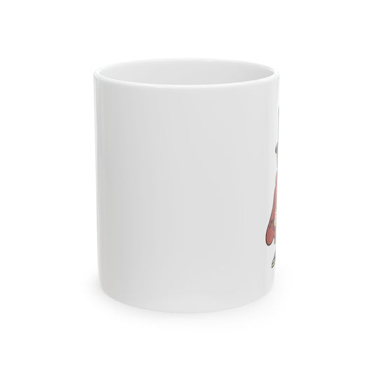 Funny Abe Lincoln Coffee Mug — 11oz Ceramic Mug
