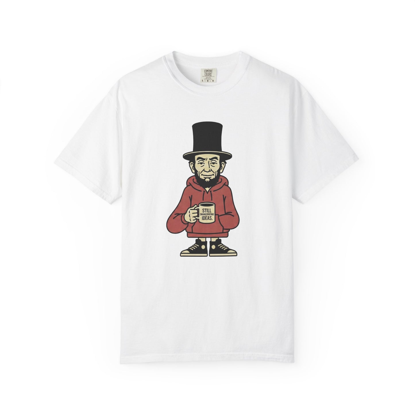 Abraham Lincoln 'Still Emancipating Ideas' T-Shirt