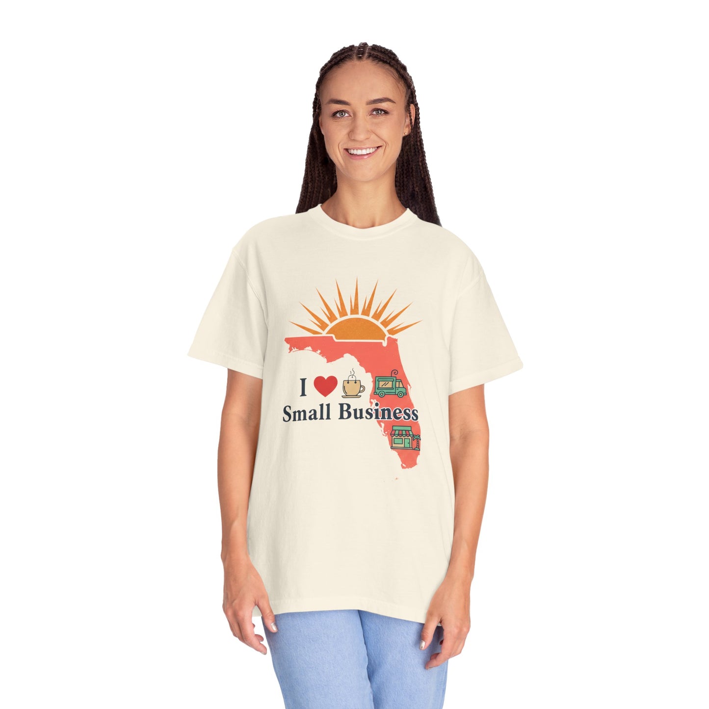 Florida I Love Small Business T-Shirt